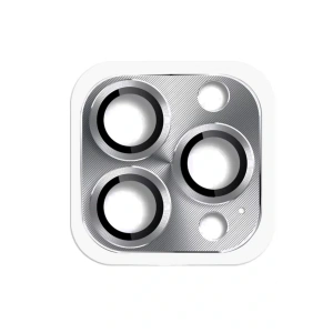 LitaeTrend iPhone 16 Pro Max Pers Alüminyum Kamera Lens - Gri