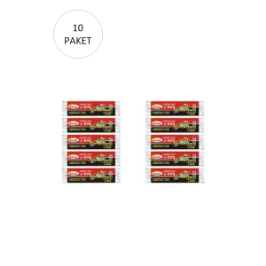 LitaeTrend J-650 Jumbo Boy Çöp Torbası 80 x 110 cm 10 Lu Rulo x 10 Paket = 100 Adet (Siyah)