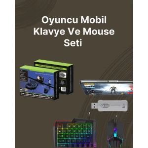 LitaeTrend Kablosuz Mobil Oyun Kiti – 5 Parça Tam Set