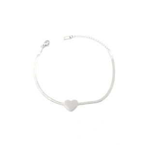 LitaeTrend Kalp Bileklik - Gümüş