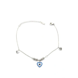 LitaeTrend Kalp Halhal - Gümüş