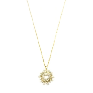 LitaeTrend Kalp Kolye - Altın