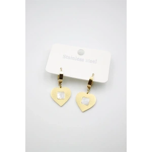 LitaeTrend Kalp Küpe - Altın