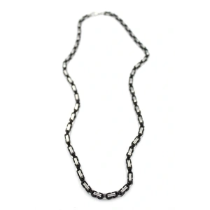 LitaeTrend Kral Zincir Kolye - Siyah