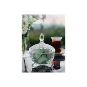 LitaeTrend Kristal Şekerlik Desenli Ayaklı Royaleks-81196