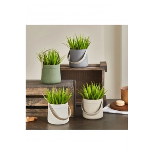 LitaeTrend Kulplu Sepette Saz Model Çiçek Royaleks-5764