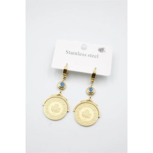 LitaeTrend Lira Nazar Küpe - Altın