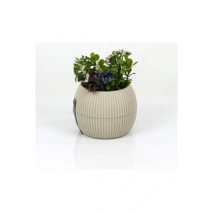 LitaeTrend Mercan Saksı 11.5x12 Cm 0.70 Lt