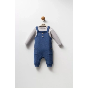 LitaeTrend Moi Noi Salopet Mnb1252 Navy Blue