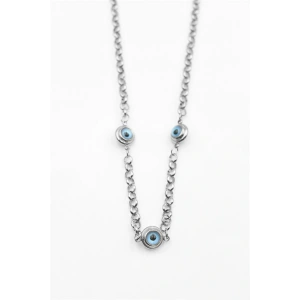 LitaeTrend Nazar Kolye - Gümüş