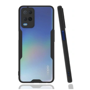 LitaeTrend Oppo A54 4G Kılıf Platin Silikon - Siyah