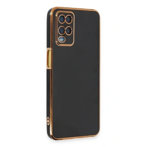 LitaeTrend Oppo A54 4G Kılıf Volet Silikon - Siyah