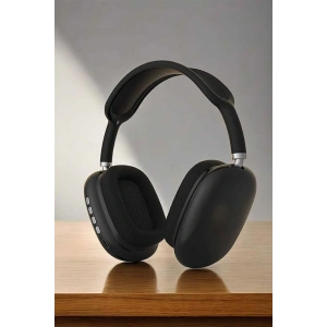 LitaeTrend P9 Plus Kulaklık Siyah Bluetooth Bağlantılı Kulak Üstü Kablosuz ANC Özelliği