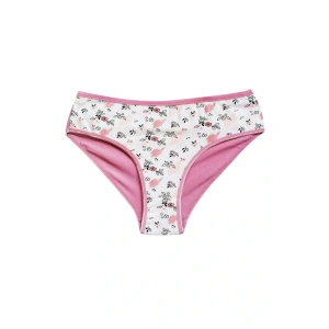 LitaeTrend Pamuklu Geniş Kenarlı Likralı Desenli Bato Kadın Külot Desen 5