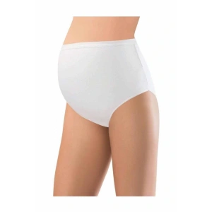 LitaeTrend Pamuklu Hamile Likralı Bato Külot Beyaz - 3324A