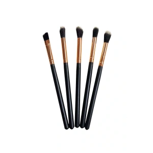 LitaeTrend Profesyonel 5li Makyaj Fırça Seti Siyah