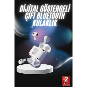 LitaeTrend Profesyonel Dijital Göstergeli Düşük Gecikme Bluetooth Kulaklık Çift Kulaklık