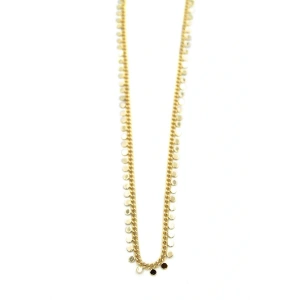 LitaeTrend Pullu Zincir Kolye - Altın