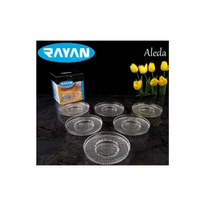LitaeTrend Rayan Aleda 6lı Çay Tabağı