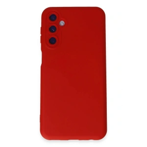 LitaeTrend Samsung Galaxy M14 5G Kılıf Nano içi Kadife Silikon - Kırmızı