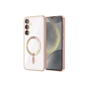 LitaeTrend Samsung Galaxy S23 Kılıf Kross Magneticsafe Kapak - Rose