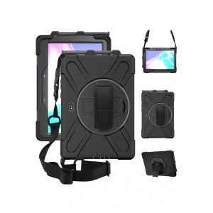 LitaeTrend Samsung Galaxy T638 Tab Active 4 Pro Kılıf Amazing Tablet Kapak - Siyah