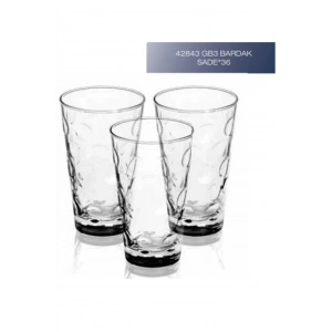 LitaeTrend Sigma Bardak 42843 3lü Sade Royaleks-SGM09078 42843