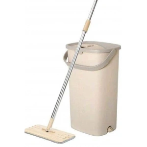 LitaeTrend Sihirli Tablet Mop Yer Duvar Silme Temizlik Kova Seti 8 LT Royaleks-F400