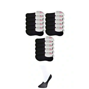 LitaeTrend Siyah Kadın Babet Çorap 15 çift