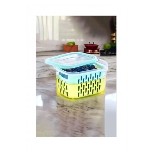 LitaeTrend Süzgeçli Yıkama Hazneli Turşu Ve Zeytin-peynir Saklama Kabı 1.6lt Royaleks-Ak511