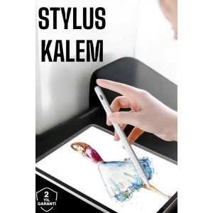 LitaeTrend Tablet Kalemi Stylus Pen Dokunmatik Kalem Android Ve İOS Uyumlu Şarjlı