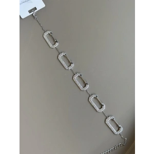 LitaeTrend Taşlı Bileklik - Gümüş