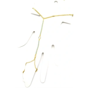 LitaeTrend Taşlı Şahmeran - Altın