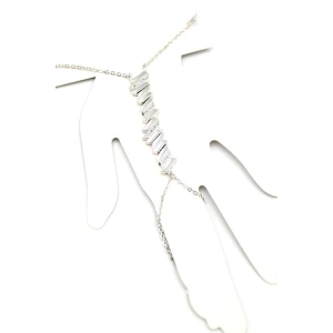 LitaeTrend Taşlı Şahmeran Bileklik - Gümüş