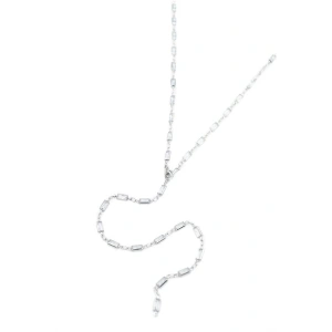 LitaeTrend Taşlı Y Kolye - Gümüş