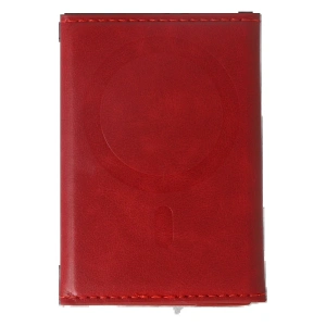 LitaeTrend Tema Magsafe Deri Kartlık - Kırmızı