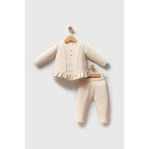 LitaeTrend Tongs Turk Lace Dreams 2li Takım 5660 Ekru