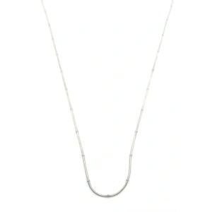 LitaeTrend Toplu Yılan Zincir - 60cm - Gümüş