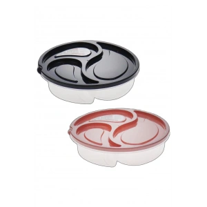 LitaeTrend Üç Bölmeli Büyük Saklama Kabı Royaleks-MP-7050