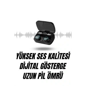 LitaeTrend Ucuz Kaliteli Yeni Nesil 7 Kordonlu Akıllı Saat ve Kablosuz Bluetooth Kulaklık ANC Özelliği