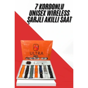 LitaeTrend Unısex 7 Kordonlu Çok Fonksiyonlu Nabız Ölçer Uyku ve Sağlık Takibi