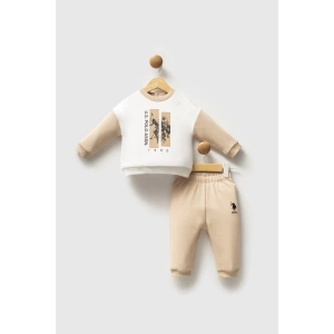LitaeTrend U.s. Polo Assn 2 Li Takım Usb2548 Beyaz-bej