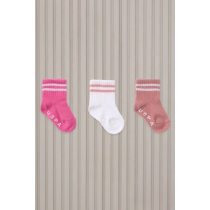 LitaeTrend U.s. Polo Assn  Bebek Çorap Usb2206 Rose