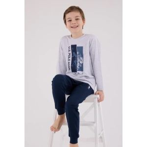 LitaeTrend U.s. Polo Assn  Uzun Kol Pijama Takım Us2206-4 Karmelanj