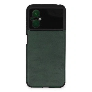 LitaeTrend Xiaomi Poco M5 Kılıf Loop Deri Silikon - Yeşil