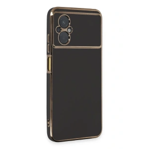 LitaeTrend Xiaomi Poco M5 Kılıf Volet Silikon - Siyah