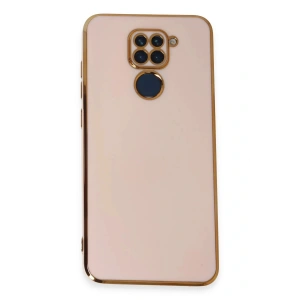 LitaeTrend Xiaomi Redmi Note 9 Kılıf Volet Silikon - Pembe