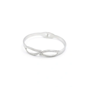 LitaeTrend Yaprak Bilezik - Gümüş