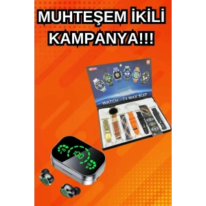 LitaeTrend Yeni Model Akıllı Saat ve Ucuz Kaliteli Bluetooth Kulaklık Amoled Ekran Aynalı