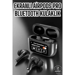 LitaeTrend Yeni Nesil Bluetooth Kulaklık Ekranlı Yüksek Ses Kaliteli Uzun Şarj Süreli